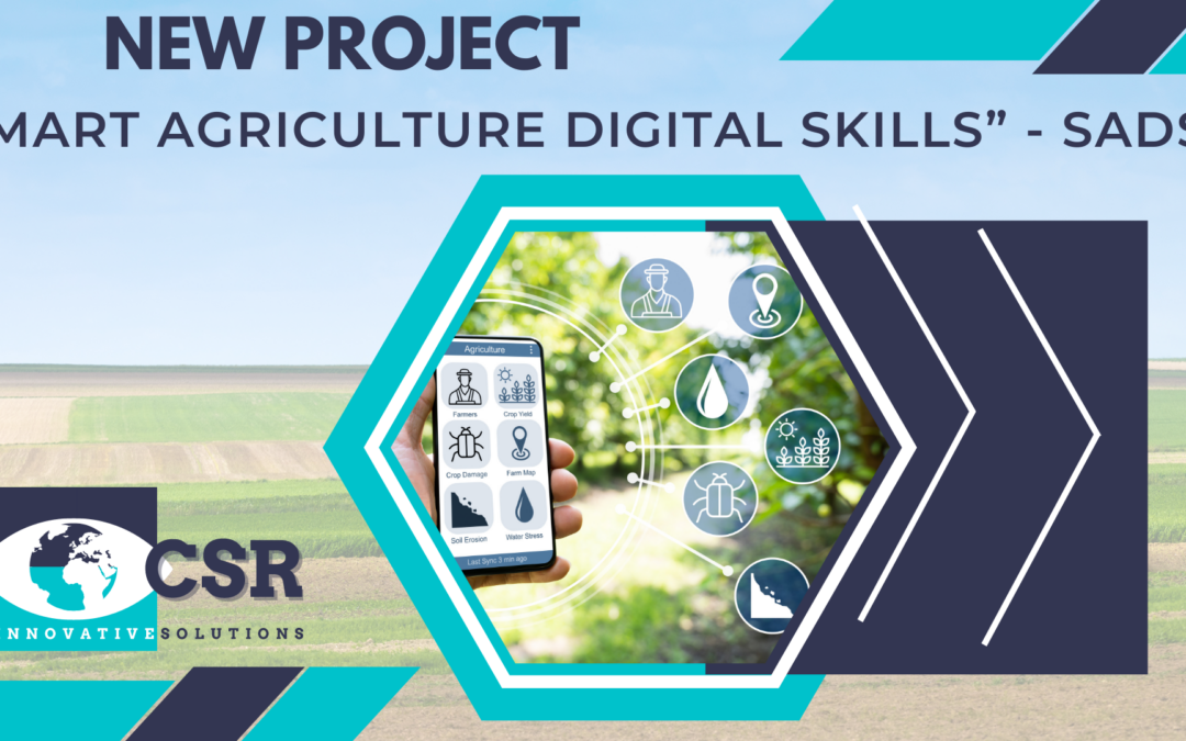 Newly approved project  “Smart Agriculture Digital Skills” – DS-Farm