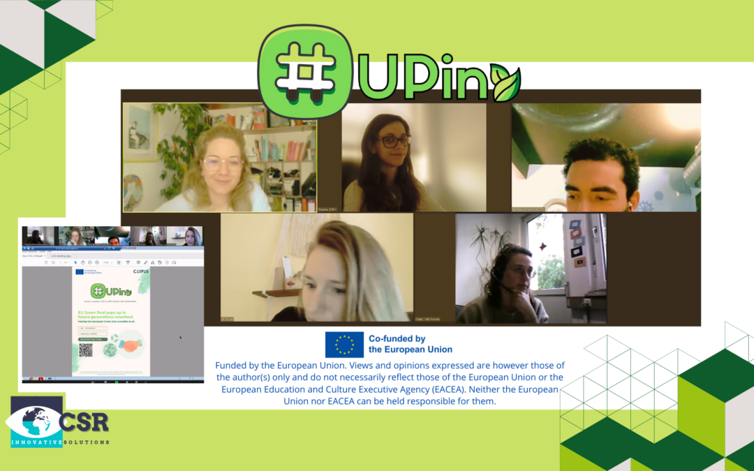 U.Pin Online Project Management Meeting and updates for Result 2 – U.Pin Videos